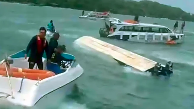 Boat carrying Indian tourists capsizes near Vietnam's Phu Quoc Island