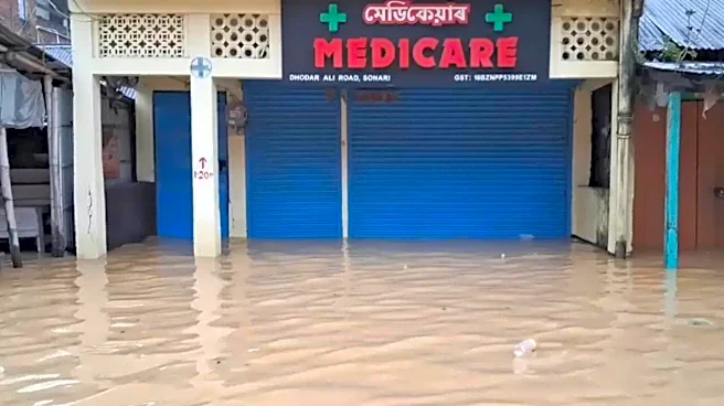 Assam: Flooding Forces Closure of Sonari–Namtola Road in Charaideo