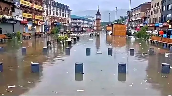 J&K Rains: Srinagar's Iconic Lal Chowk Inundated, Amarnath Yatra Remains Suspended, Death Toll Rises To 23