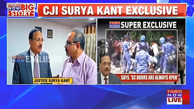 EXCLUSIVE: 'Every Side Will Get Justice,' CJI Ahead Of Monday's Hearing in CJP Protest Case