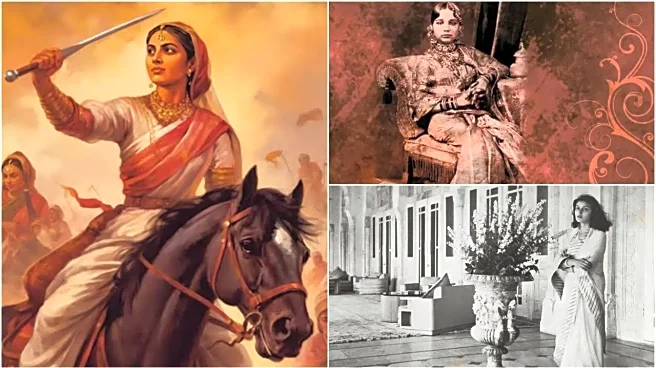 From Jhansi to Jaipur: How Rani Lakshmibai, Begum Hazrat Mahal and Maharani Gayatri Devi Led Revolutions Draped in Silk and Courage