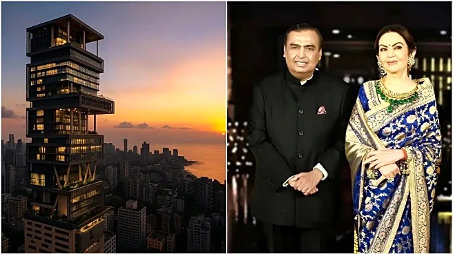 Why Mukesh Ambani And Nita Ambani’s Rs 15,000 Crore Antilia Runs Without Outdoor AC Units, And Why 27th Floor Is Family’s Private Sky Residence