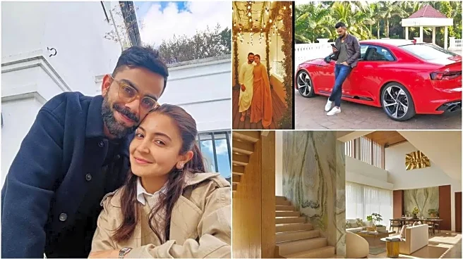 Virat Kohli’s Life in Numbers: ₹1,050 Crore Empire, ₹80 Crore Gurugram Mansion, ₹34 Crore Mumbai Apartment, ₹19 Crore Alibaug Villa, ₹7-Crore Watch...