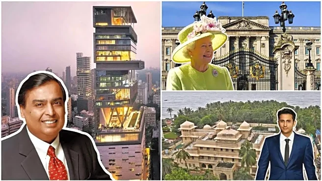From Buckingham Palace At $4.9 Billion To Antilia At $2 Billion, Inside Homes So Expensive Only Royals And Billionaires Have Ever Lived There