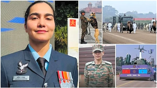 Meet Flight Lieutenant Akshita Dhankhar, Captain Samira Z Buttar And Inspector Shahnaz—The Women Behind Republic Day 2026