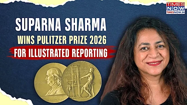 Pulitzer Winner Indian Journalist Suparna Sharma Speaks to Times Now Digital- ‘It Feels Unreal’