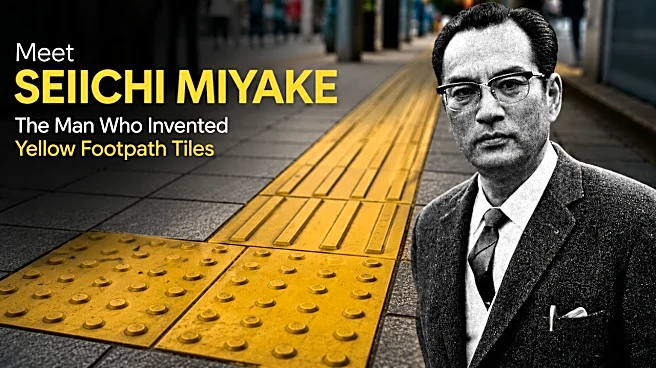 Meet Seiichi Miyake — The Man Who Invented Yellow Footpath Tiles In 1965 To Help His Blind Friend