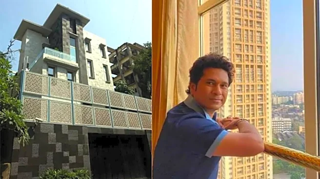 Inside Sachin Tendulkar's Rs 100 Crore Bandra Home: The Mansion With A 50-Car Basement And A Temple For His Bat