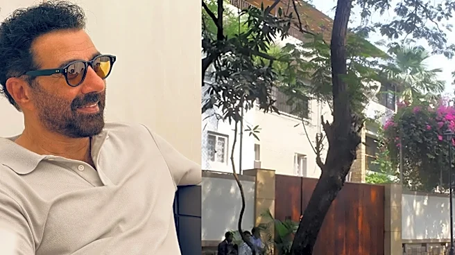Inside Sunny Deol's ₹80 Crore Malabar Hill Mansion, Built in Stone and Stained Glass