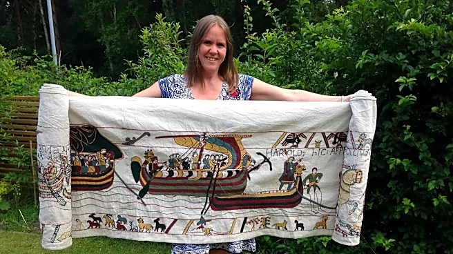 Meet the Artist Who's Spent a Decade Hand-Stitching a 230-Foot Replica of the Bayeux Tapestry