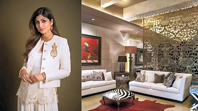 Inside Shilpa Shetty And Raj Kundra's Luxurious Juhu Mansion Worth Rs 100 Crore: From A Sea-Facing View To A Life-Size Wooden Horse, Here's What Ki...