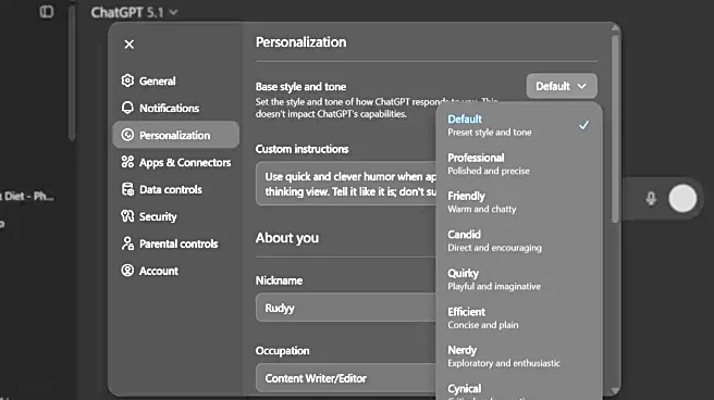 ChatGPT Users In India Get New Personalities Feature: What Is It, How It Works, And More