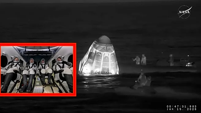 'Good To Be Home': NASA's First ISS Medical Evacuation, SpaceX Capsule Splashes Down in San Diego - Watch