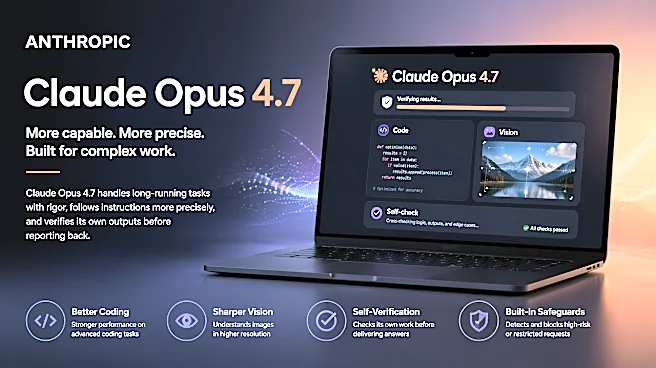 Anthropic Launches Claude Opus 4.7, AI That Can Double-Check Its Own Answers