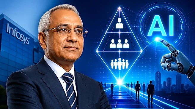 Infosys CEO Salil Parekh Says AI Could Make Mid-Level IT Roles The New Power Centre