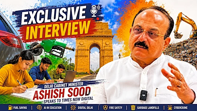 Delhi Cabinet Minister Ashish Sood Speaks To Times Now Digital On NEET, Fuel Crisis, AI Education And Cyber Crime