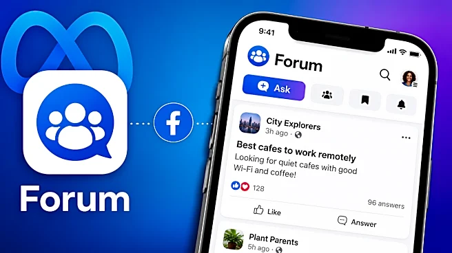 Reddit’s New Rival Arrives Quietly On iOS, Meta Brings ‘Forum’ App
