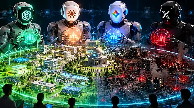 ChatGPT, Claude, Gemini, And Grok Tested In A Virtual City, Here's What Happened
