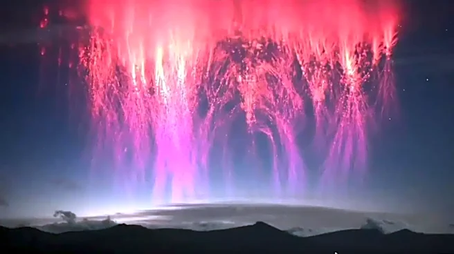 Watch: Mysterious Red Lights Flash Above Tibet During Thunderstorm
