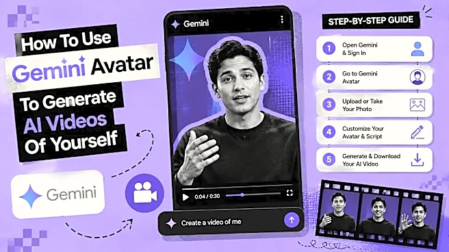 How To Use Gemini Avatar To Generate AI Videos Of Yourself: Step-By-Step Guide