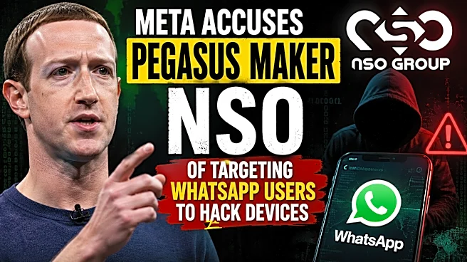 Meta Accuses Pegasus Maker NSO Of Targeting WhatsApp Users To Hack Their Devices