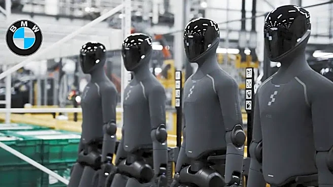 Watch: BMW's New Humanoid Robots Can Pull Carts, Sort Parts And Work Without Human Control
