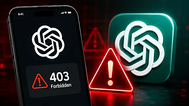 ChatGPT Down: OpenAI Says Some Users May See 403 Errors, Here's What's Affected