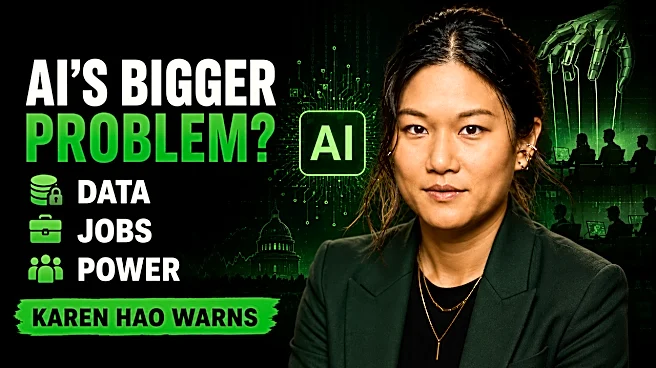 Author Karen Hao Warns AI’s Real Crisis Is Data, Jobs And Unchecked Power