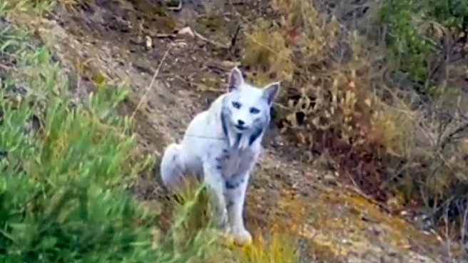 World's First-Ever White Iberian Lynx Gets Spotted In Spain, Leaves Everyone Mesmerised | WATCH