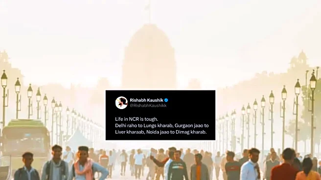 Can You Survive NCR? 'Delhi Mein Lungs, Gurgaon Mein Liver, Noida Mein Dimaag Kharab' — Viral Post Nails It