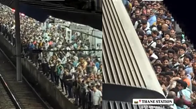‘Maut Aajaye But Train Na Jaye’: Viral Video Shows Crowd Risking Lives JUST To Board Mumbai Local