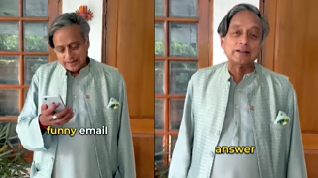 Congress MP Shashi Tharoor Switches Back To ‘English Teacher’ Mode! Dissects ‘English’ In Viral Video