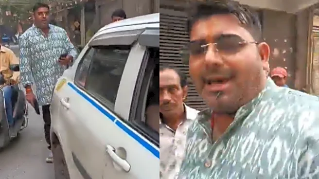 ‘Kya Dikha Rahe Ho?’ Delhi Uber Driver Confronts Man Over Flashing Pistol! Here’s What Happened Next…