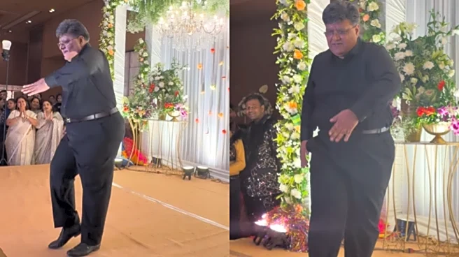 It’s Hard To Outshine An Indian Bride, But THIS Father Did It– With His ‘Slow Motion’ Wedding Dance