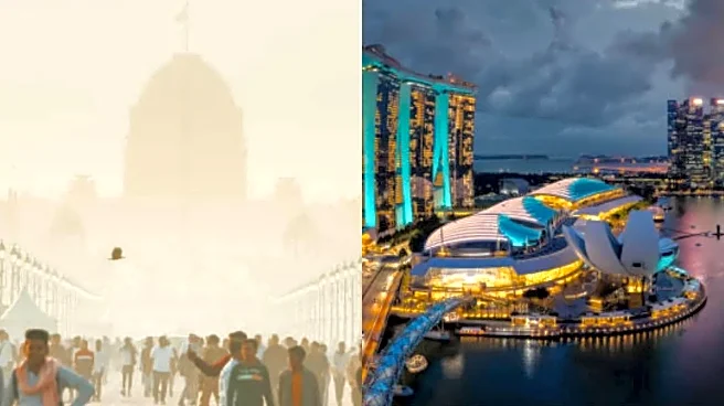 'My Lungs Aren’t Ready': Man Flees Delhi To Escape Toxic Smog, Shares AQI Drop From 400 To 40 In Singapore