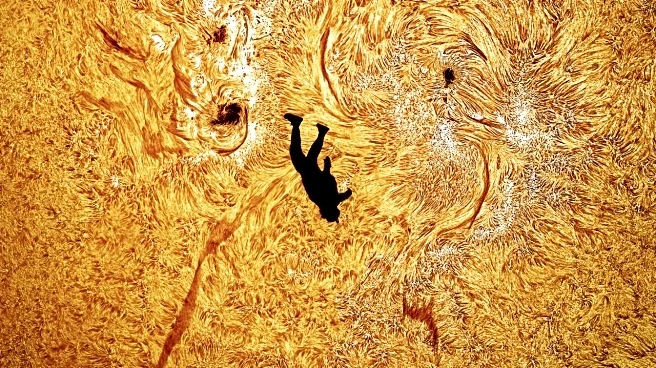 Astrophotographer Brings Greek Myth ‘Fall Of Icarus’ Alive With Shot Of Skydiver Falling In Front Of Sun