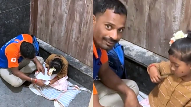 ‘Swiggy Dad’ Turns Into Internet Sensation! Video Shows Man Tutoring Daughter In Between Food Deliveries