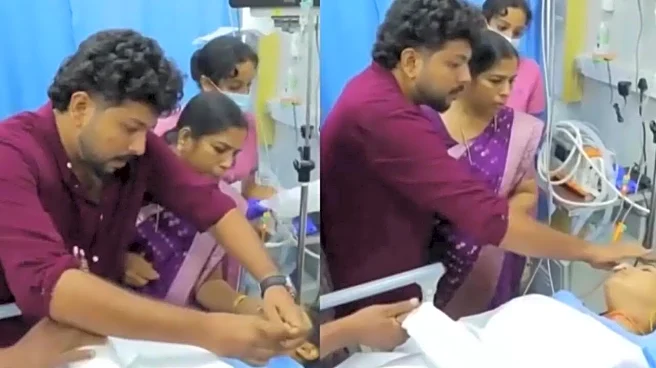 Kerala Couple Ties Knot In Hospital Emergency Ward After Bride’s Accident | Viral VIDEO