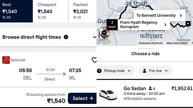 Delhi - Leh Flight Costs Less Than Gurugram - Noida Cab? Viral X Post Shocks Internet