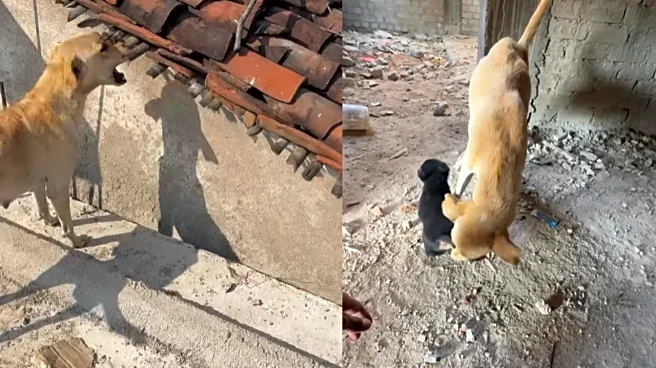 Distressed Dog Shows Gratitude After Group Rescues Puppy From Deep Pit; Video Leaves Internet In Tears