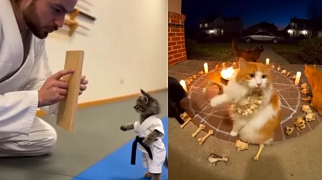 ‘Karate Kitty’ To ‘Kala Jadu Wali Cats’– These AI Cat Videos Are Getting Crazier Day By Day!
