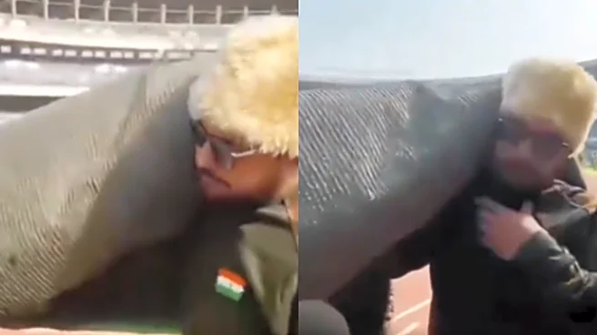 ‘Messi Dikha Nahi, Carpet Le Ja Raha Hoon’: Kolkata Fan’s Protest Goes Viral After GOAT Tour Chaos - Watch