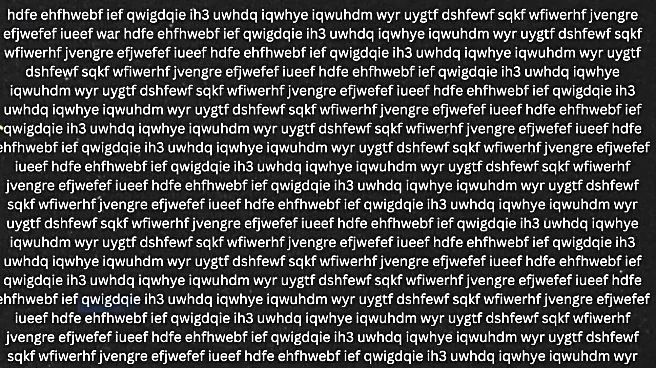 Optical Illusion: Among All These Nonsensical Words, Spot The One That Makes Sense!