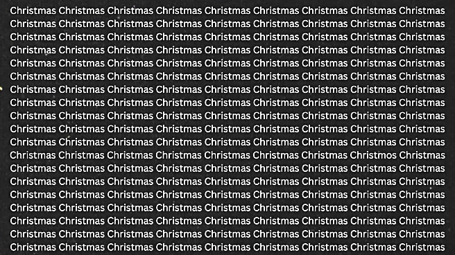 Optical Illusion: Christmas Special! Spot The Mistake In Under 10 Seconds!