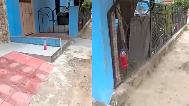 Mystery Of Red Bottles! Bottles With Red Liquide Outside Multiple Jodhpur Houses Cause Online Curiosity