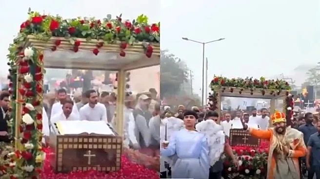 Chandigarh’s Christmas Shobha Yatra Goes Viral, Internet Calls It 'Pure Festive Joy' | WATCH