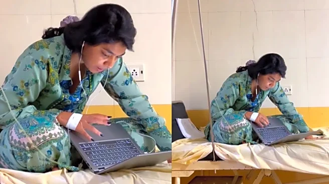 ‘Corporate Majdoor Pro Max’: Hospitalised Employee Works From Hospital Bed! Internet Is shocked