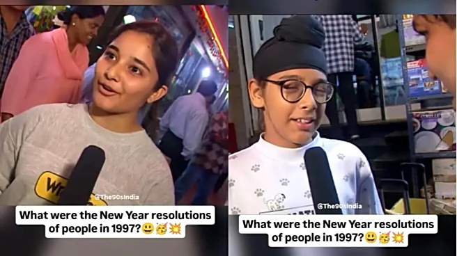 'I’m Not Gonna Have Any Chaat’: This Rare 1997 New Year Resolution Video Is Pure Internet Gold | WATCH