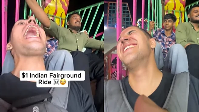 ‘I Can Jump Out If I Want To’: UK Man Tries Indian Swing Ride For Just 1 USD! Here’s What Happened Next…