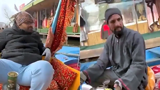 'We Are Also Indians': Kashmiri Boatman’s 'Savage' One-Liner Leaves Tourist Speechless | VIDEO